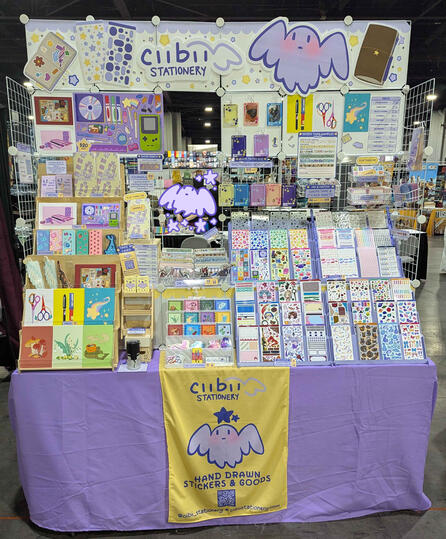 Full Table Setup (6') May 2026 MomoCon