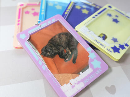 Photocard keychain