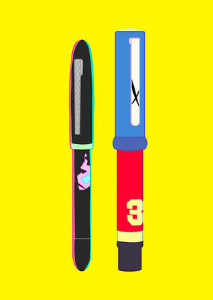 Galo Lio Fountain Pens Print